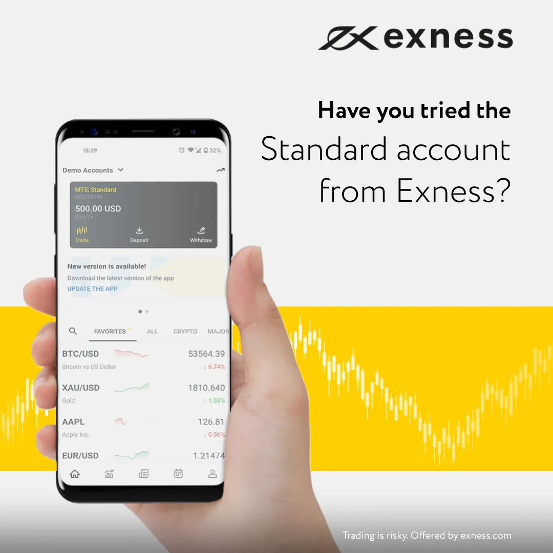 標準 Exness 賬戶